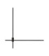 Peak Integrated LED Wall Lamp Sandy Black Triac Dimmable LED 20W 1000lm 2700-3000-4000K CCT-1