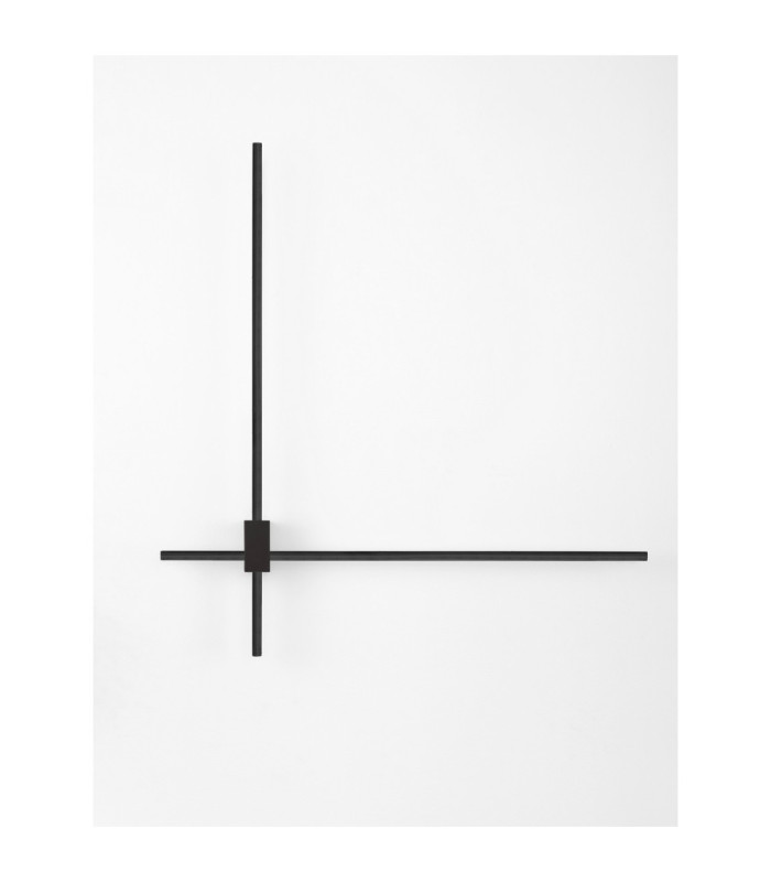 Peak Integrated LED Wall Lamp Sandy Black Triac Dimmable LED 20W 1000lm 2700-3000-4000K CCT-4