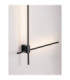 Peak Integrated LED Wall Lamp Sandy Black Triac Dimmable LED 20W 1000lm 2700-3000-4000K CCT-8