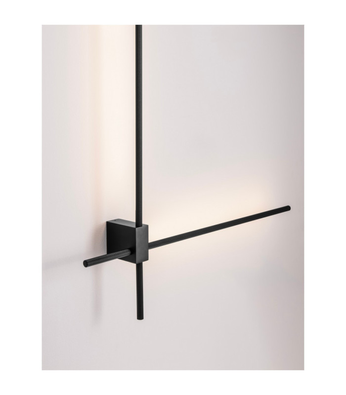Peak Integrated LED Wall Lamp Sandy Black Triac Dimmable LED 20W 1000lm 2700-3000-4000K CCT-8