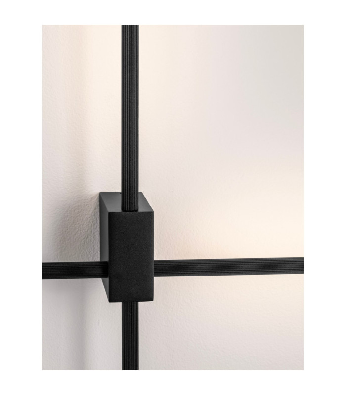 Peak Integrated LED Wall Lamp Sandy Black Triac Dimmable LED 20W 1000lm 2700-3000-4000K CCT-9