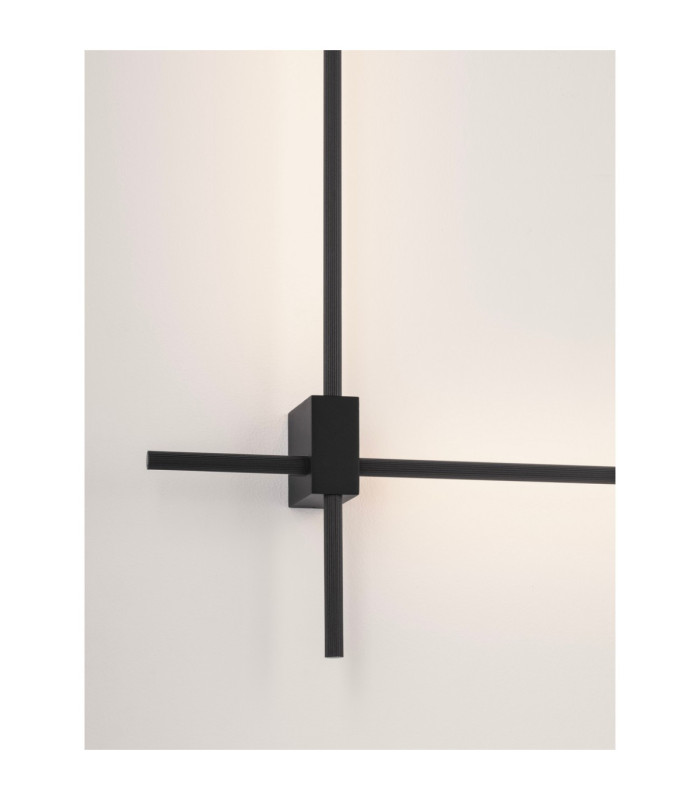 Peak Integrated LED Wall Lamp Sandy Black Triac Dimmable LED 20W 1000lm 2700-3000-4000K CCT-10