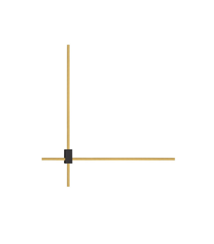 Peak Integrated LED Wall Lamp Brass Gold Triac Dimmable LED 20W 1000lm 2700-3000-4000K CCT-3