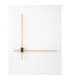 Peak Integrated LED Wall Lamp Brass Gold Triac Dimmable LED 20W 1000lm 2700-3000-4000K CCT-4