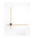 Peak Integrated LED Wall Lamp Brass Gold Triac Dimmable LED 20W 1000lm 2700-3000-4000K CCT-6