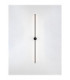 Aden Integrated LED Wall Lamp Sandy Black LED 20W 672lm 3000K-4