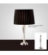 Crystal Table Lamp (SHADE SOLD SEPARATELY) 1 Light Silver - 7