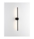 Aden Integrated LED Wall Lamp Sandy Black LED 10W 342lm 3000K-7