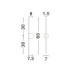 Aden Integrated LED Wall Lamp Sandy Black LED 10W 342lm 3000K-8