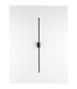 Tien Integrated LED Wall Lamp Sandy Black LED 15W 372lm 3000K IP44-3