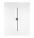 Tien Integrated LED Wall Lamp Sandy Black LED 15W 372lm 3000K IP44-4