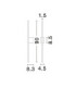 Tien Integrated LED Wall Lamp Sandy Black LED 15W 372lm 3000K IP44-6