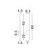 Tien Integrated LED Wall Lamp Sandy Black LED 10W 342lm 3000K-7