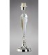 Crystal Table Lamp (SHADE SOLD SEPARATELY) 1 Light Silver - 9