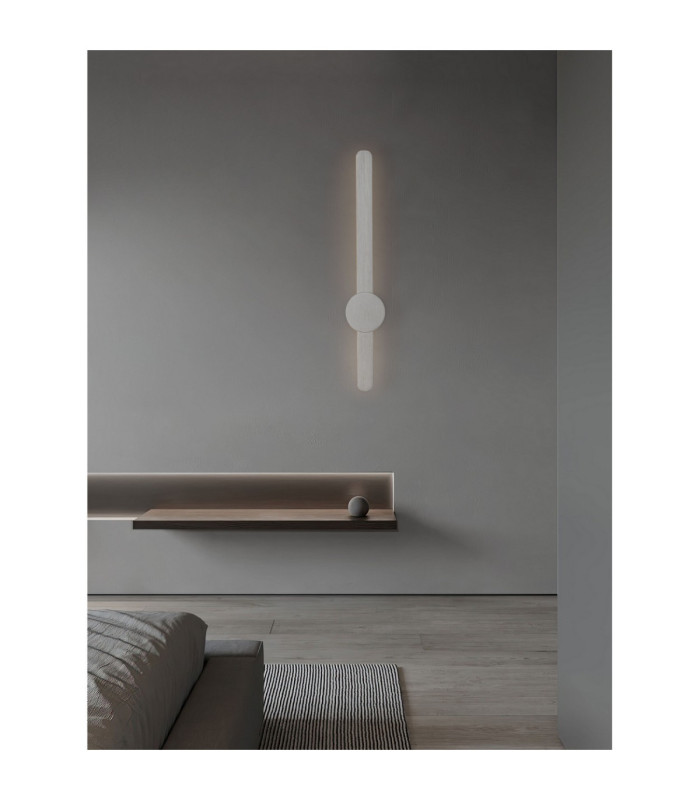 Norei Integrated LED Wall Lamp Brushed Nickel LED 11W 895lm 2700-3000-4000K CCT-2