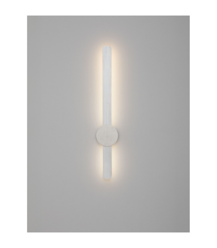 Norei Integrated LED Wall Lamp Brushed Nickel LED 11W 895lm 2700-3000-4000K CCT-4