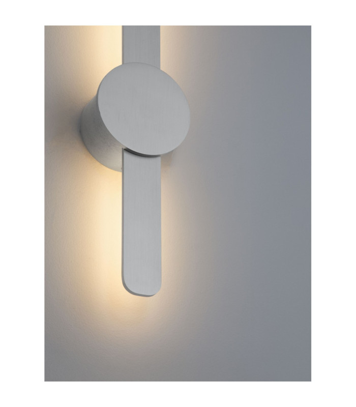 Norei Integrated LED Wall Lamp Brushed Nickel LED 11W 895lm 2700-3000-4000K CCT-5