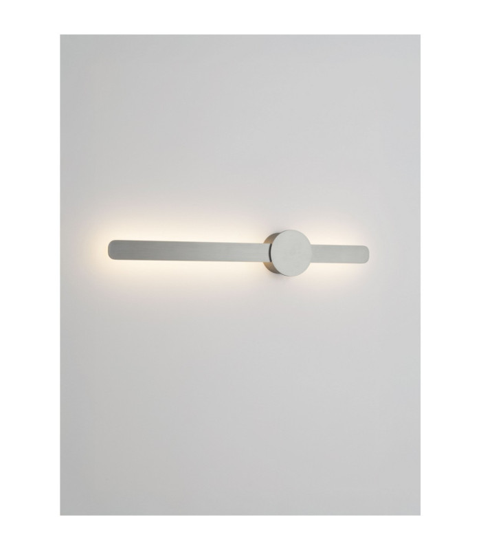 Norei Integrated LED Wall Lamp Brushed Nickel LED 11W 895lm 2700-3000-4000K CCT-7