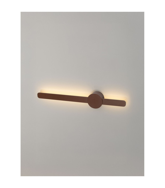 Norei Integrated LED Wall Lamp Dark Brown LED 11W 895lm 2700-3000-4000K CCT-7