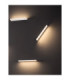 Pablo 10cm Depth Integrated LED Wall Lamp Sandy White LED 12W 853lm 3000K-7