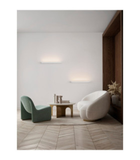 Pablo 12cm Depth Integrated LED Wall Lamp Sandy White LED 12W 853lm 3000K-2