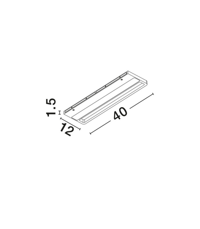 Pablo 12cm Depth Integrated LED Wall Lamp Sandy White LED 12W 853lm 3000K-6