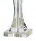 Crystal Table Lamp (SHADE SOLD SEPARATELY) 1 Light Silver - 5