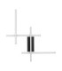 Apecho Integrated LED Wall Lamp Sandy Black Triac Dimmable LED 28W 1055lm 3200K-1