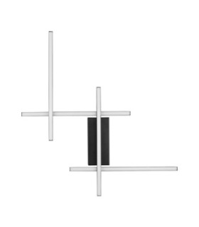 Apecho Integrated LED Wall Lamp Sandy Black Triac Dimmable LED 28W 1055lm 3200K-1