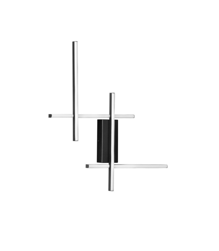 Apecho Integrated LED Wall Lamp Sandy Black Triac Dimmable LED 28W 1055lm 3200K-3
