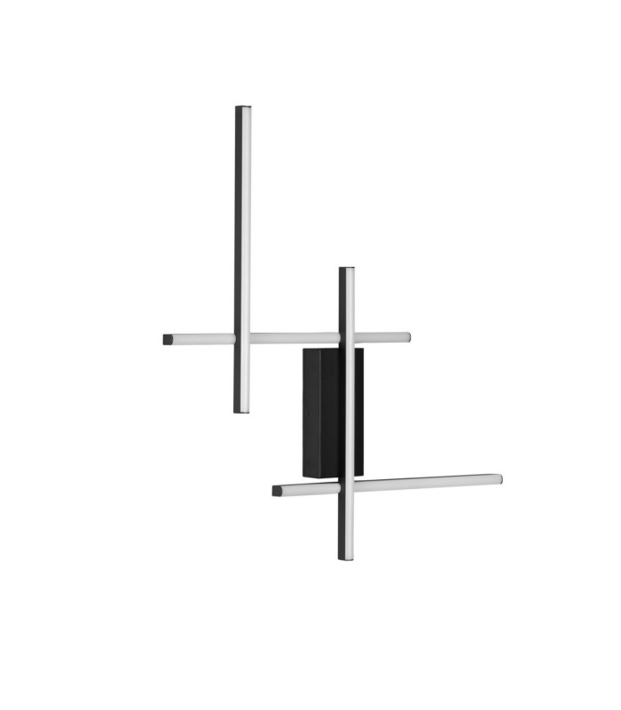 Apecho Integrated LED Wall Lamp Sandy Black Triac Dimmable LED 28W 1055lm 3200K-4