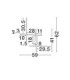 Apecho Integrated LED Wall Lamp Sandy Black Triac Dimmable LED 28W 1055lm 3200K-11
