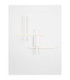 Apecho Integrated LED Wall Lamp Sandy White Triac Dimmable LED 34W 1360lm 3200K-5