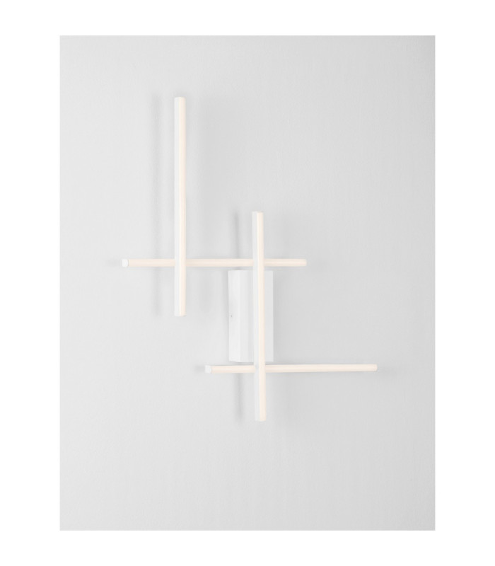 Apecho Integrated LED Wall Lamp Sandy White Triac Dimmable LED 34W 1360lm 3200K-7