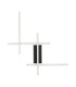 Apecho Integrated LED Wall Lamp Sandy Black Gold Triac Dimmable LED 34W 1215lm 3200K-1
