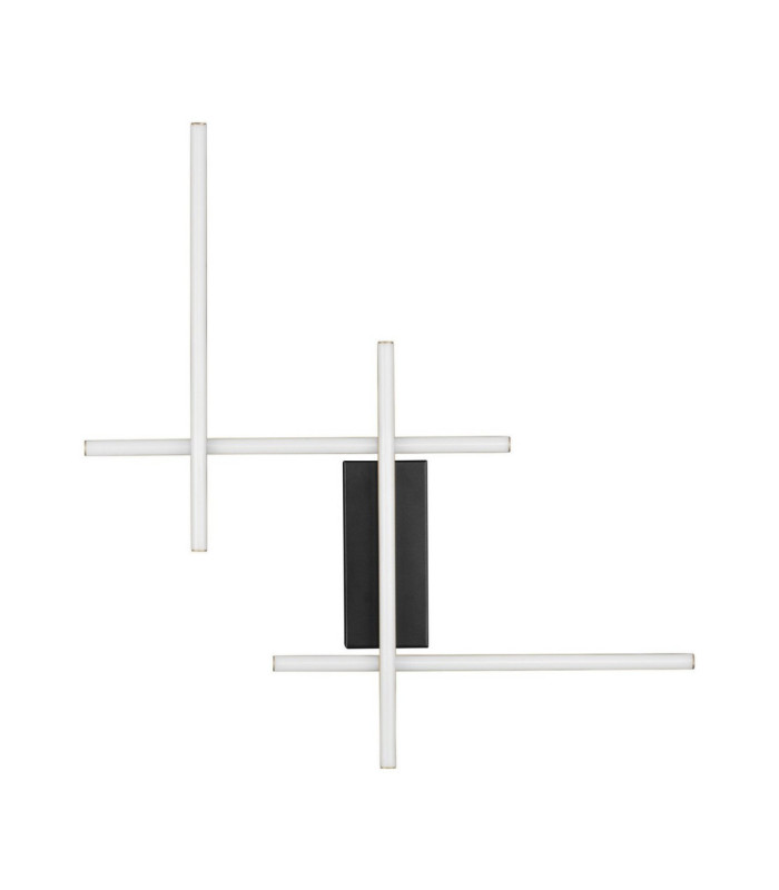 Apecho Integrated LED Wall Lamp Sandy Black Gold Triac Dimmable LED 34W 1215lm 3200K-1
