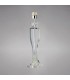 Crystal Table Lamp (SHADE SOLD SEPARATELY) 1 Light Silver - 8