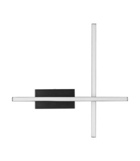 Quam Integrated LED Wall Lamp Sandy Black Triac Dimmable LED 14W 622lm 3200K-1