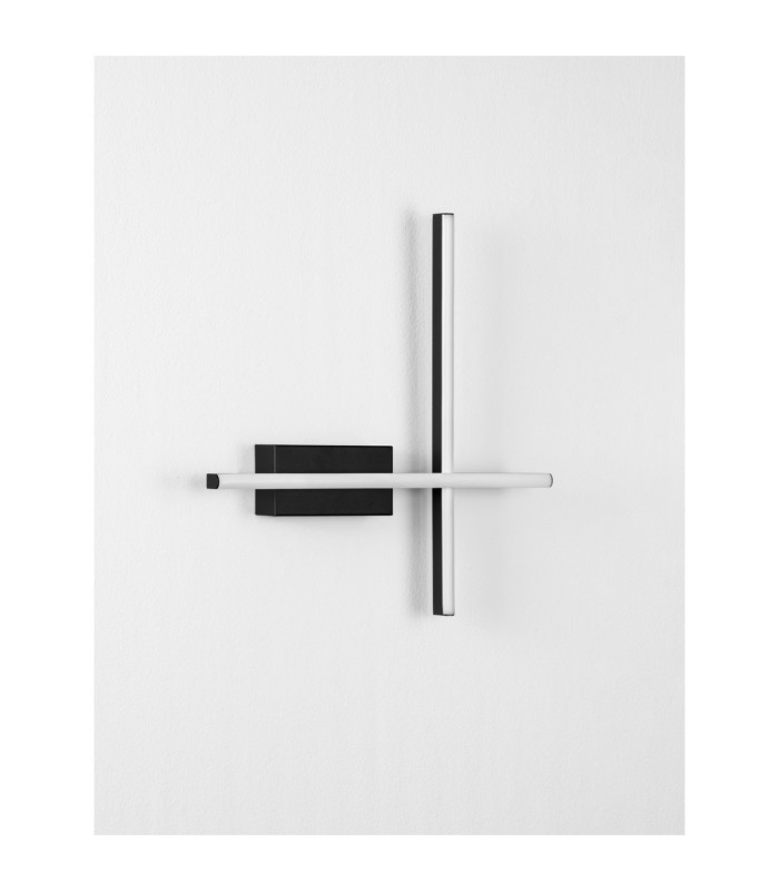 Quam Integrated LED Wall Lamp Sandy Black Triac Dimmable LED 14W 622lm 3200K-6