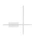 Quam Integrated LED Wall Lamp Sandy White Triac Dimmable LED 14W 652lm 3200K-1