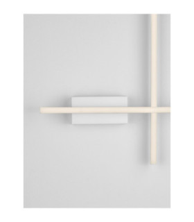 Quam Integrated LED Wall Lamp Sandy White Triac Dimmable LED 14W 652lm 3200K-2