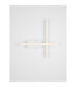 Quam Integrated LED Wall Lamp Sandy White Triac Dimmable LED 14W 652lm 3200K-5
