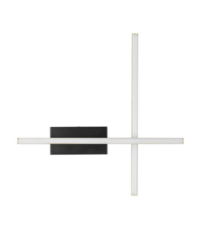 Quam Integrated LED Wall Lamp Sandy Black Gold Triac Dimmable LED 14W 633lm 3200K-1