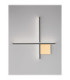 Cross Integrated LED Wall Lamp Sandy Black Brushed Gold Triac Dimmable LED 15W 880lm 3000K-3