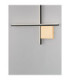 Cross Integrated LED Wall Lamp Sandy Black Brushed Gold Triac Dimmable LED 15W 880lm 3000K-6