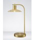 1 Light Table Lamp Satin Brass, Crystal - 2