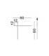 Cross Integrated LED Wall Lamp Sandy Black Brushed Gold Triac Dimmable LED 2W 1351lm 3000K-7