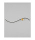 Kima II Integrated LED Wall Lamp Sandy Black Gold LED 14W 880lm 3000K-4