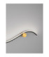 Kima II Integrated LED Wall Lamp Sandy Black Gold LED 14W 880lm 3000K-5