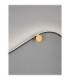 Kima Integrated LED Wall Lamp Sandy Black Gold LED 20W 1452lm 3000K-4